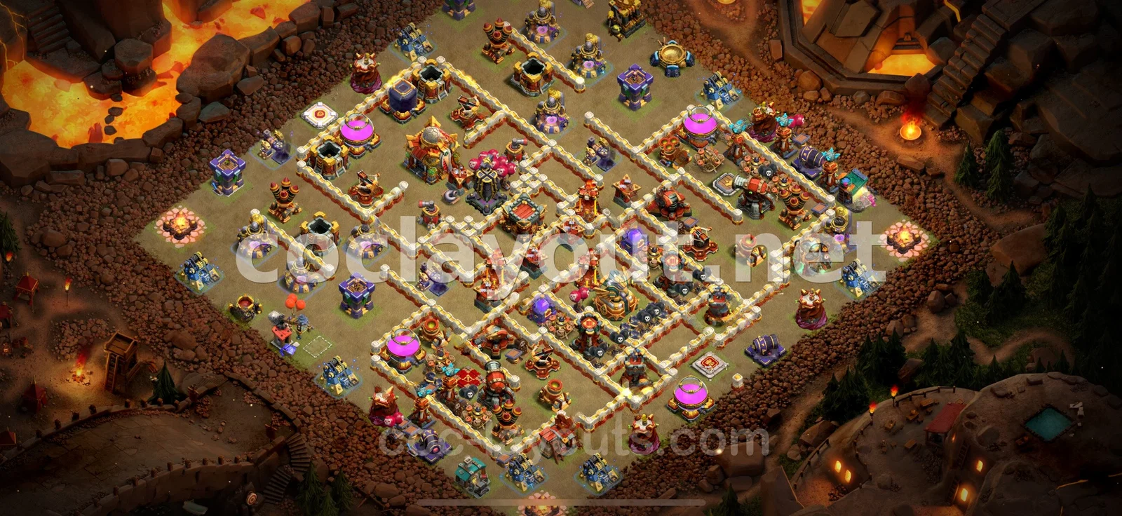 Triunfa con el Diseño de Guerra TH16 – vista previa del diseño TH16