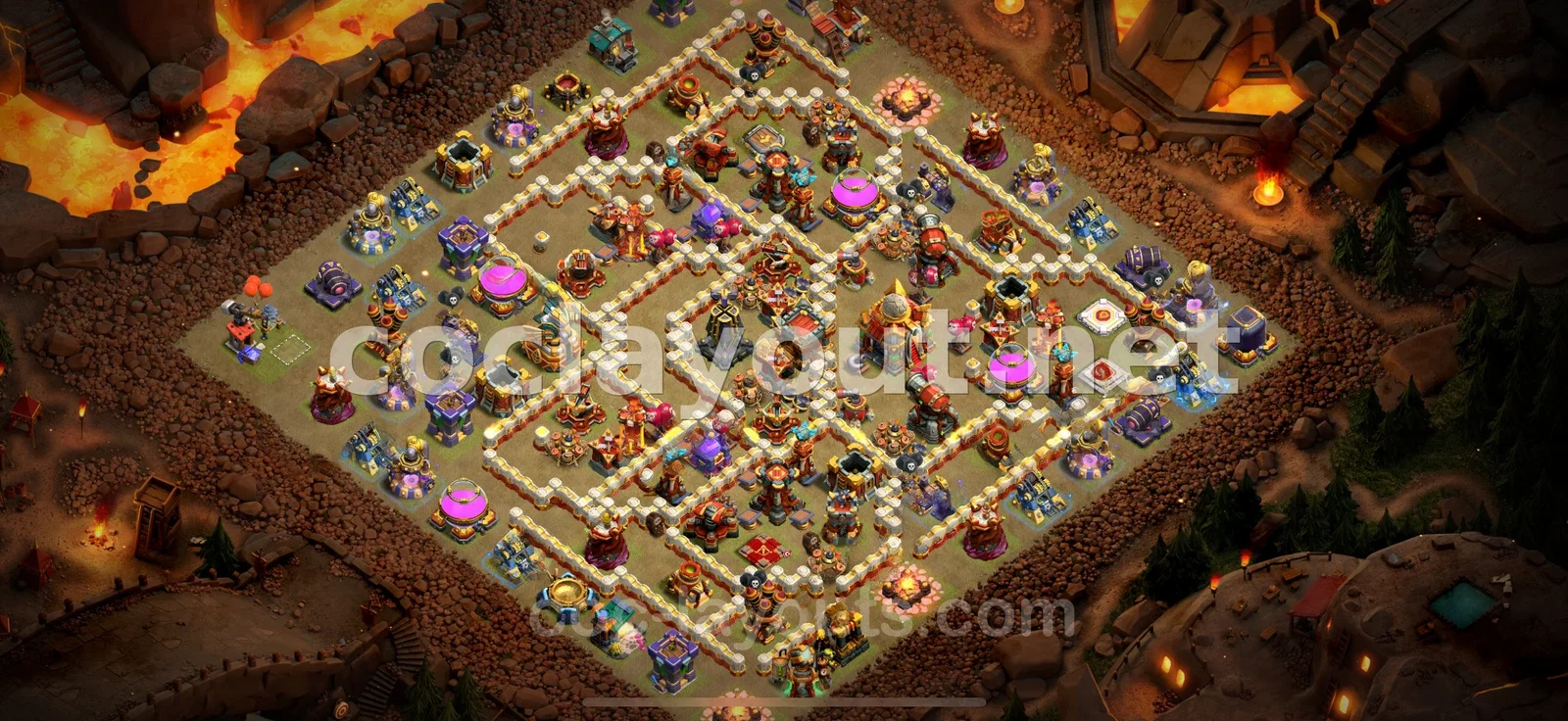 Diseño de Guerra TH16 para Estrategias Efectivas – vista previa del diseño TH16
