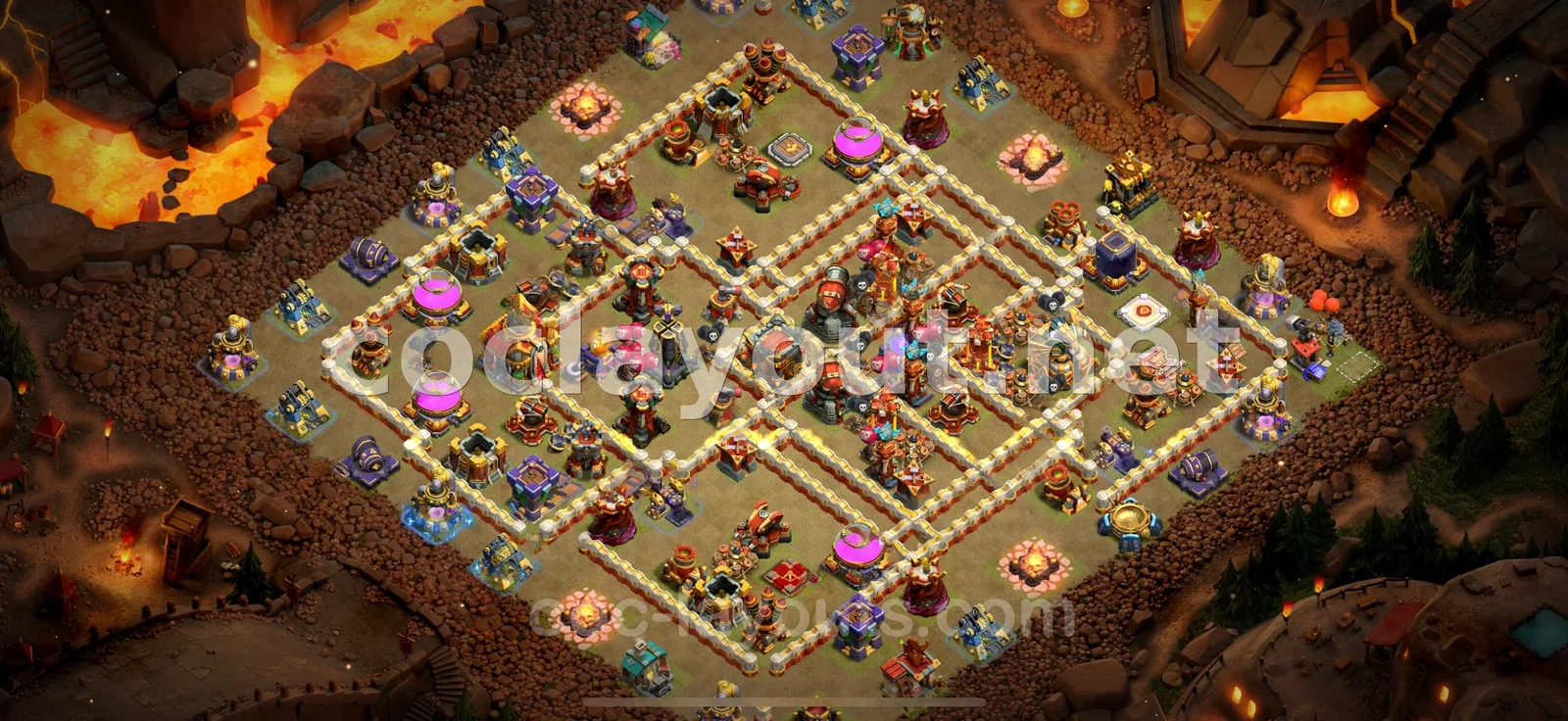 Aprovecha al Máximo tu Diseño de Guerra TH16 – vista previa del diseño TH16