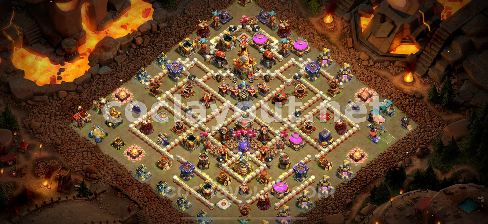 Estrategia de Diseño de Guerra TH16 #63 – vista previa del diseño TH16