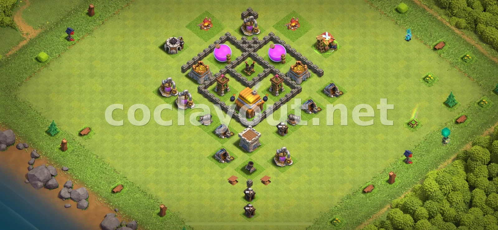 Disseny de Base Híbrida TH4 – previsualització del disseny TH4