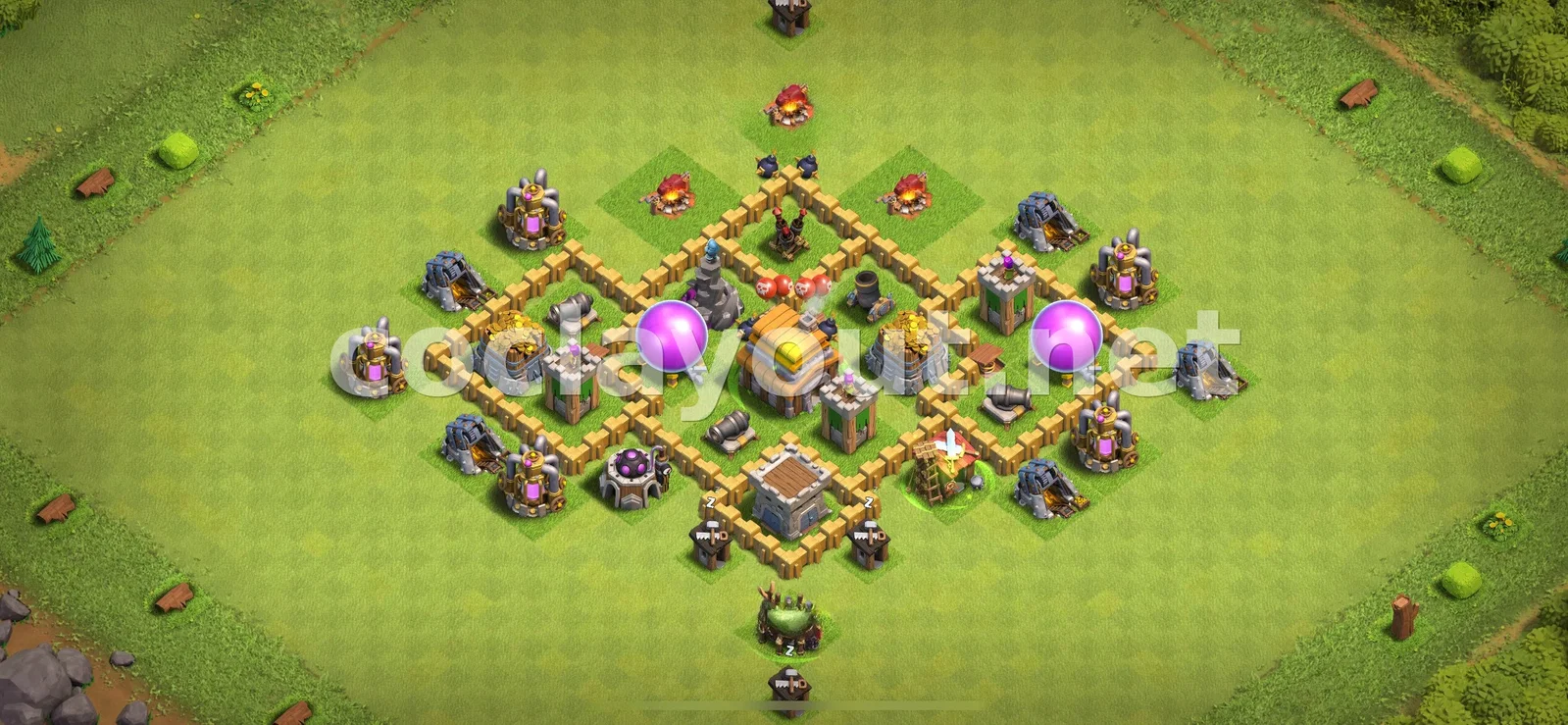 Diseño Híbrido TH5 para Defensa y Ataque – vista previa del diseño TH5