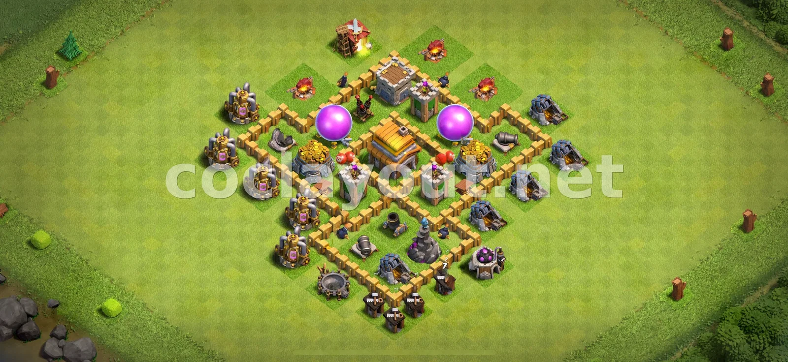 Diseño de Farming Efectivo TH5 – vista previa del diseño TH5
