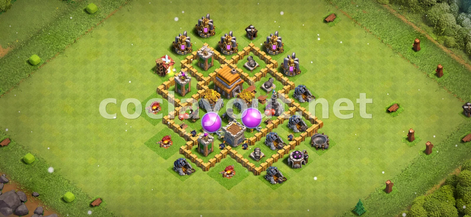 Diseño de Farming TH5 – vista previa del diseño TH5