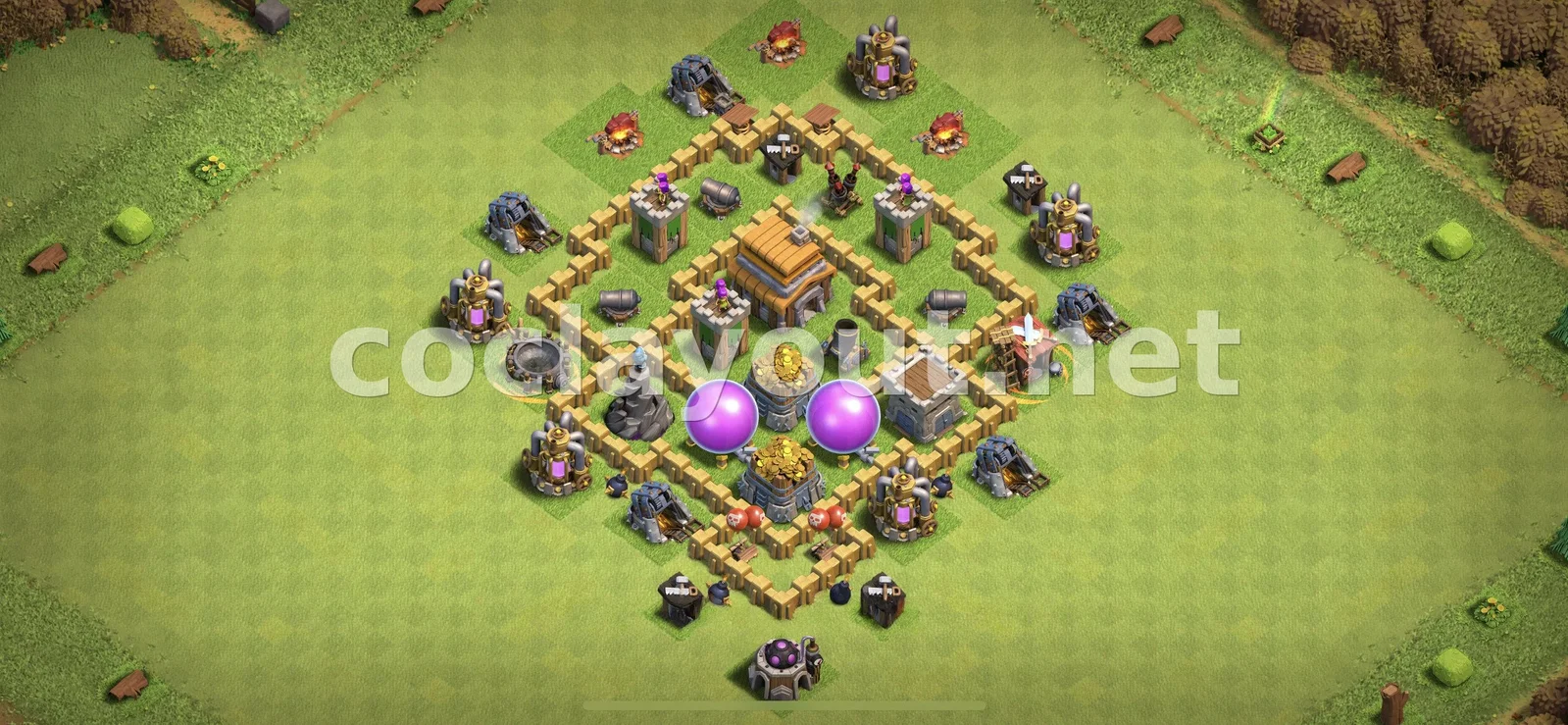 Diseño de Farming Ideal TH5 – vista previa del diseño TH5