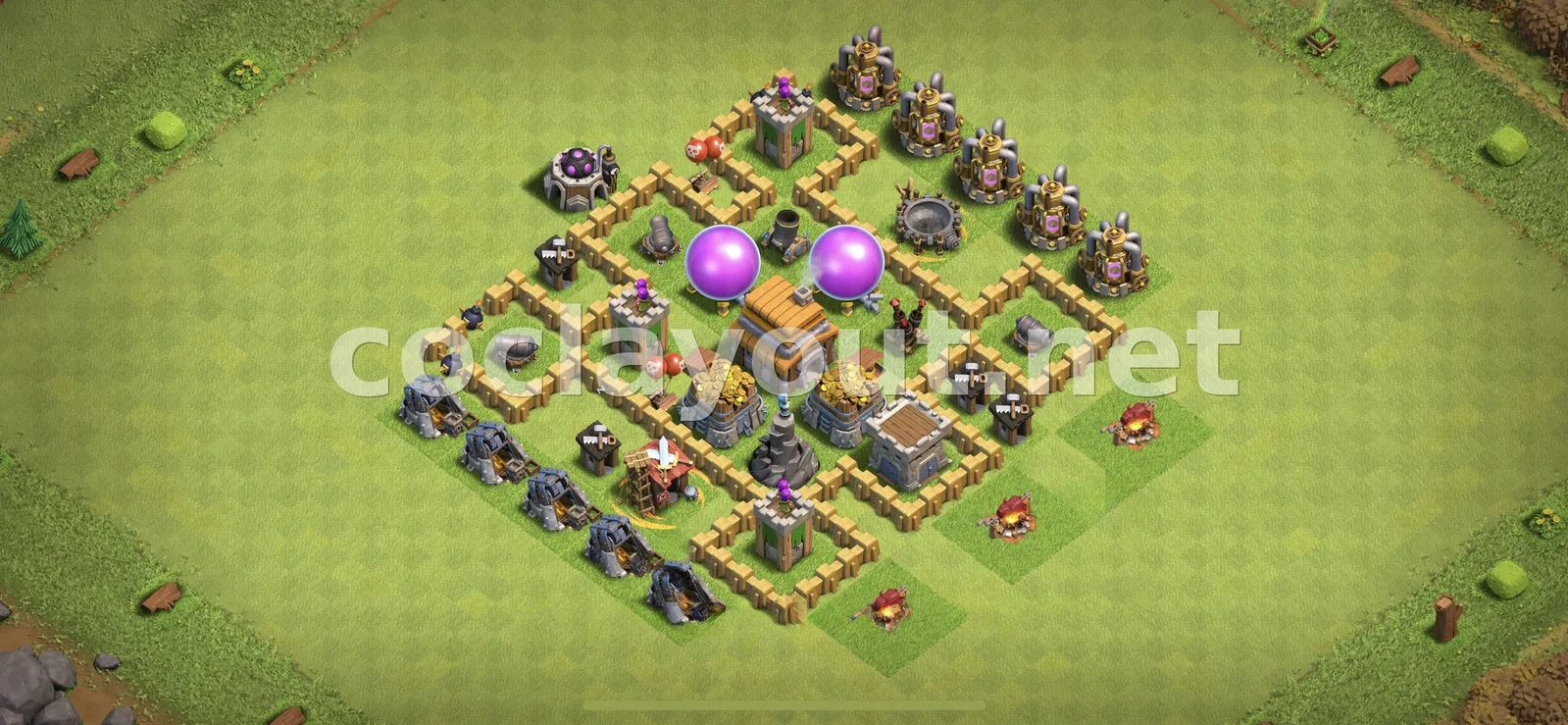Diseño de Farming TH5 para Proteger Recursos – vista previa del diseño TH5