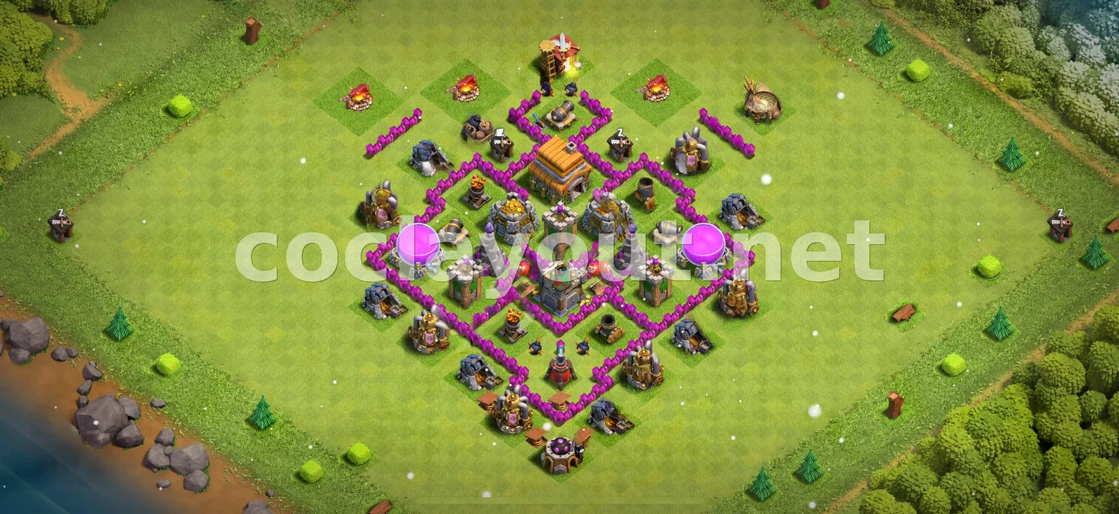 Ejemplo de diseño híbrido efectivo para TH6 – vista previa del diseño TH6