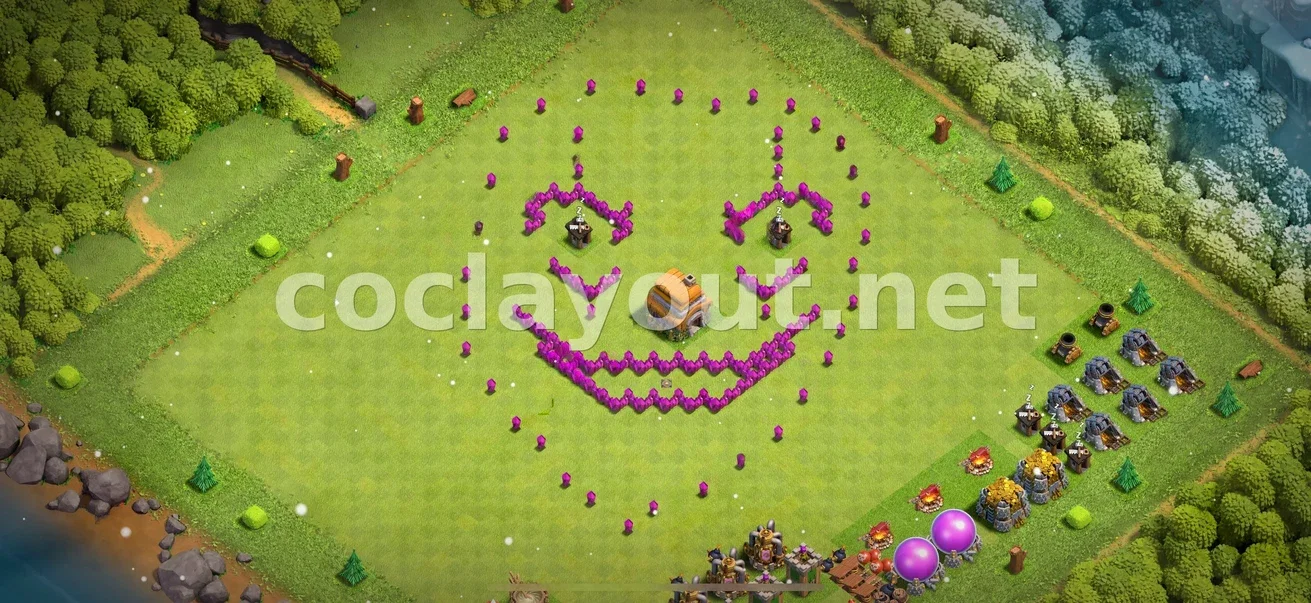 Лучший Гибридная База для TH6 – превью расстановки TH6