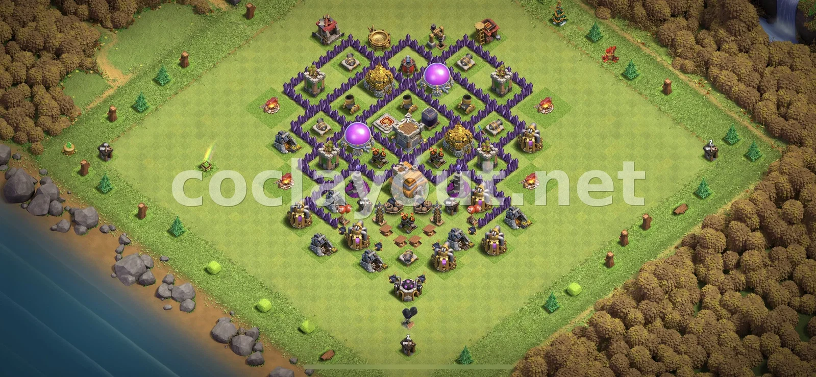 Base híbrida TH7 per a una millor defensa – previsualització del disseny TH7