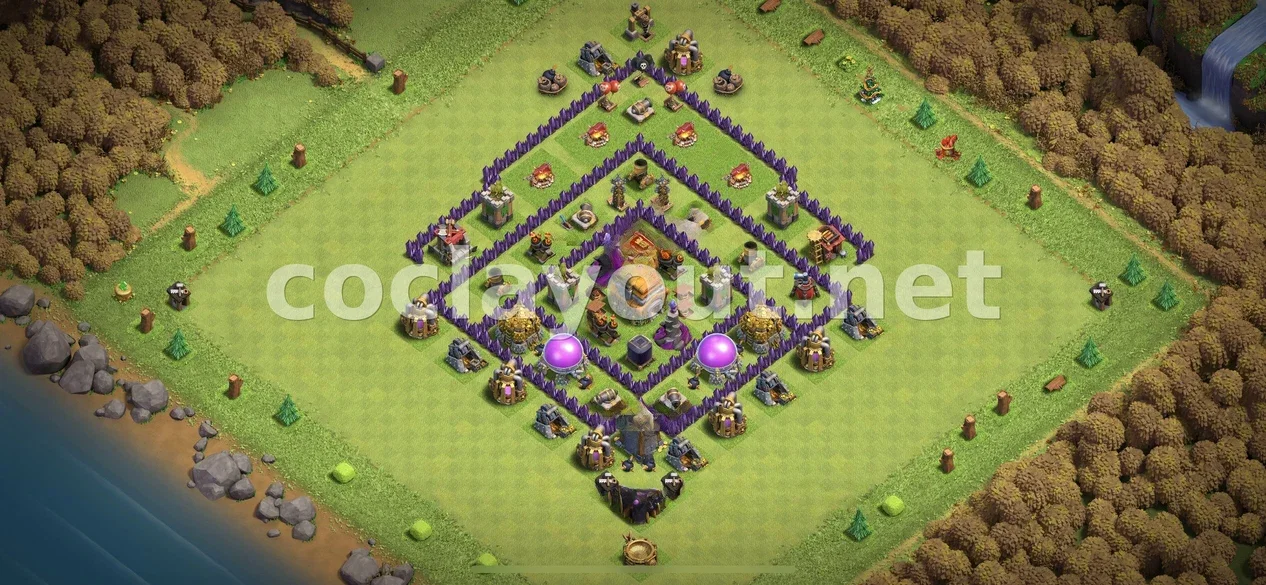 Enforteix el teu poble amb la base híbrida TH7 – previsualització del disseny TH7