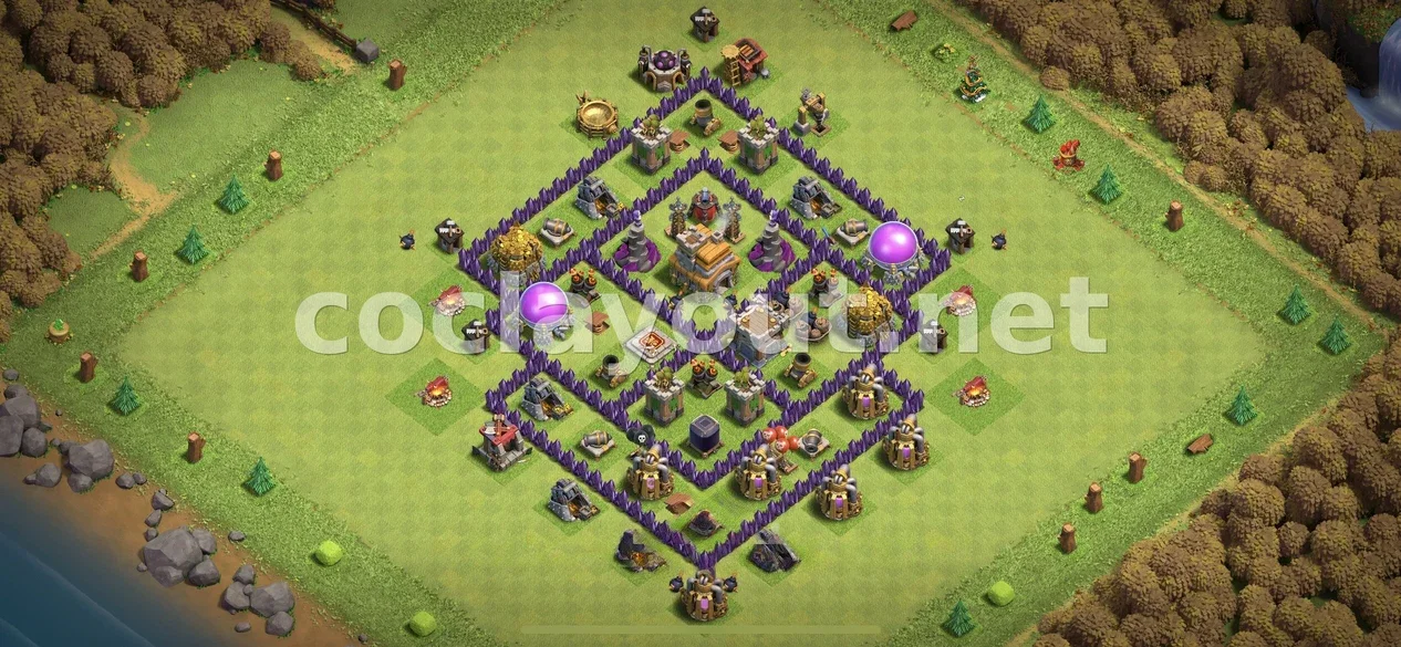TH7 के लिए प्रभावी हाइब्रिड बेस – TH7 बेस डिज़ाइन प्रीव्यू