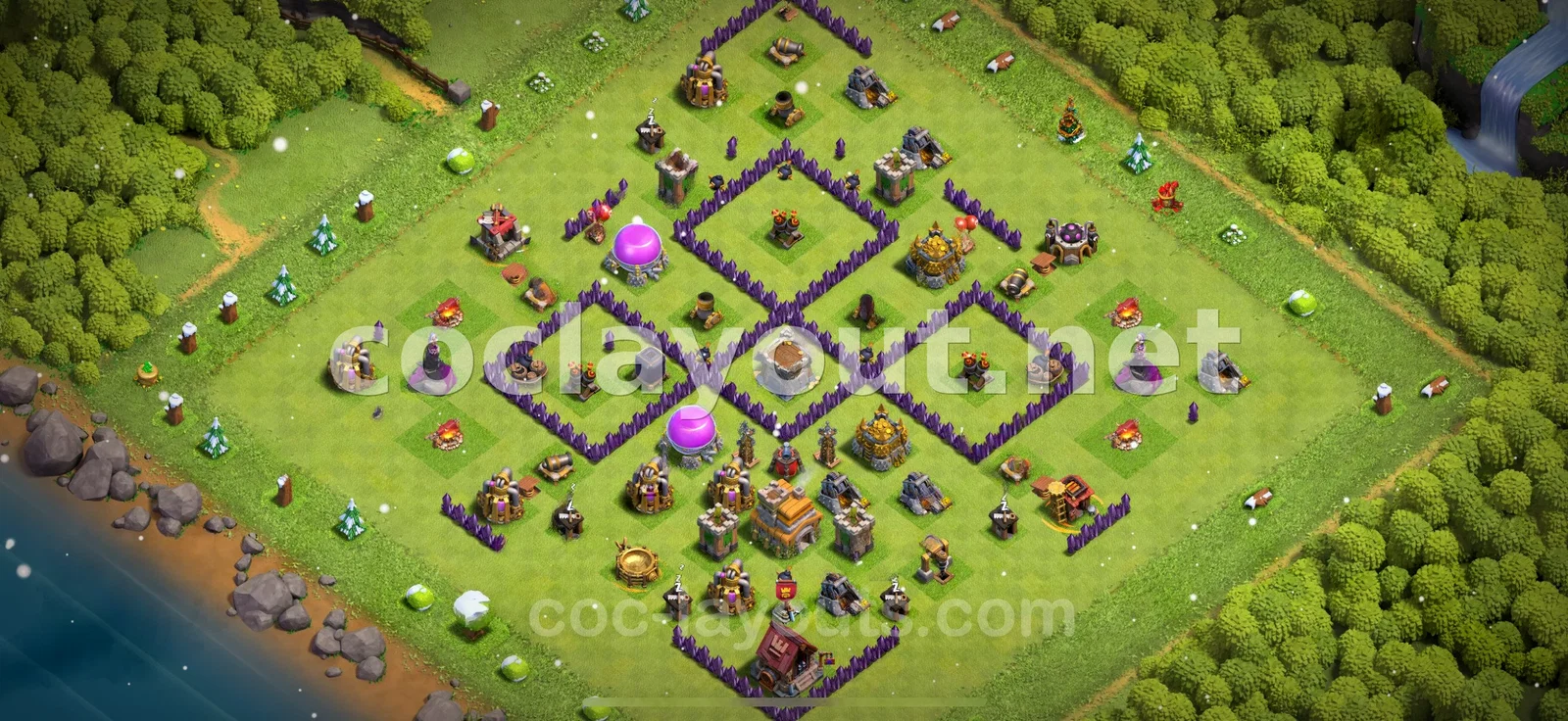 استيراد قاعدة هجينة TH7 – معاينة تصميم TH7