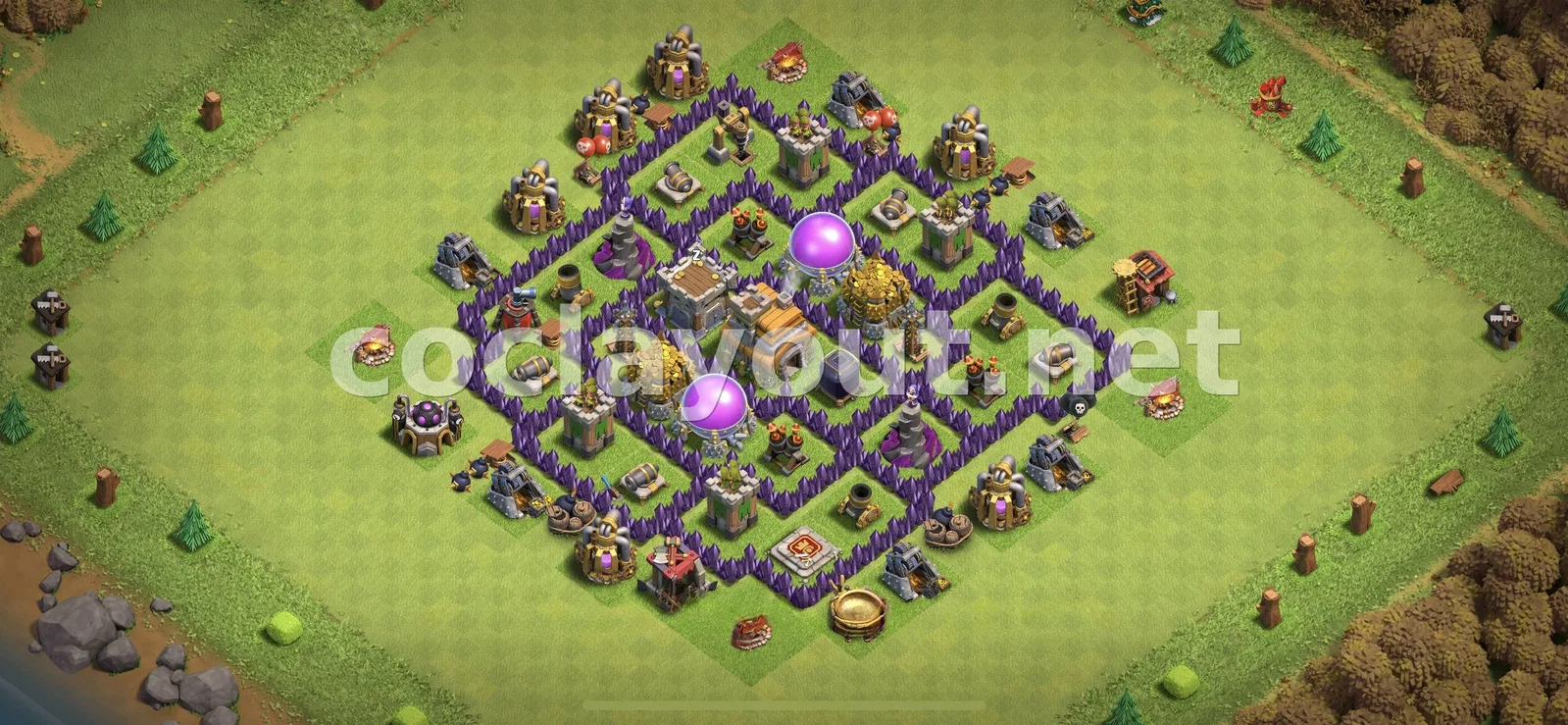 Estrategia de diseño de farming para Ayuntamiento 7 – vista previa del diseño TH7