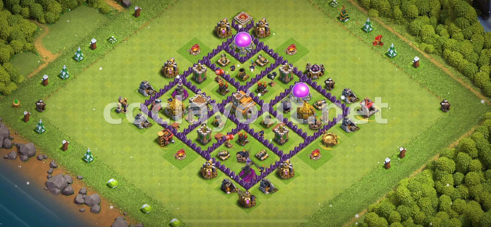 TH7 için Ganimet Düzeni – TH7 dizilim önizlemesi