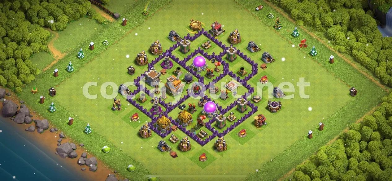 Farming için TH7 Ganimet Düzeni – TH7 dizilim önizlemesi