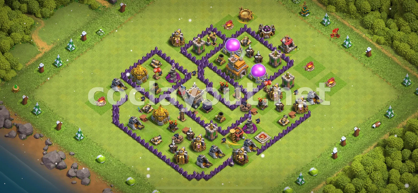 TH7 için En İyi Ganimet Düzeni ve Kaynak Koruma – TH7 dizilim önizlemesi