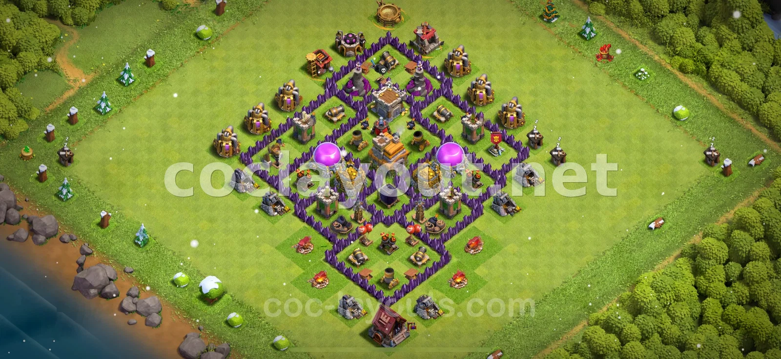 Base de Farming TH7 #15 – previsualització del disseny TH7