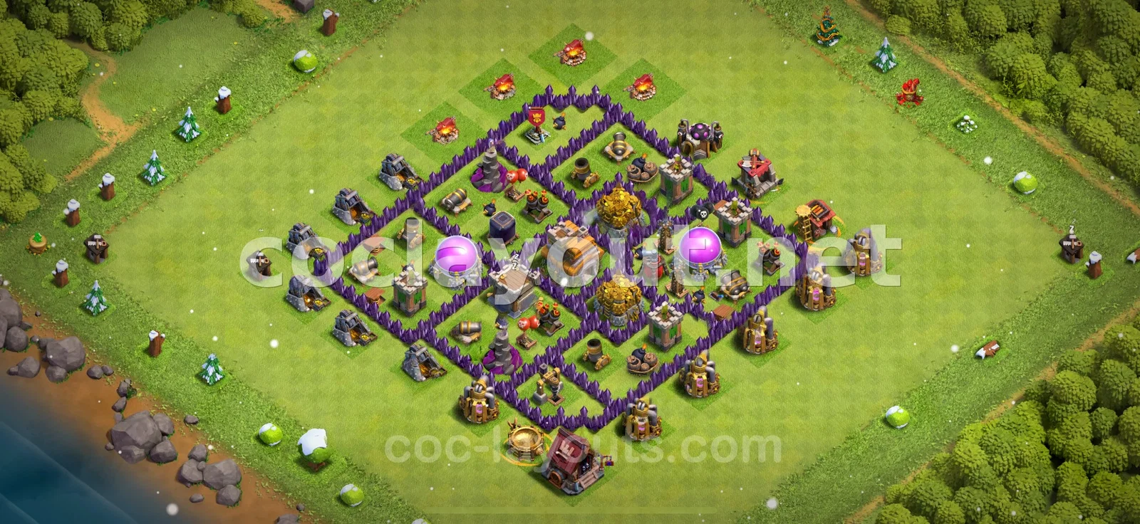 Estratègia de Base de Farming TH7 – previsualització del disseny TH7