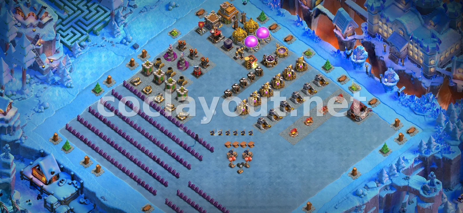 TH7 हाइब्रिड बेस से अपनी रक्षा करें – TH7 बेस डिज़ाइन प्रीव्यू