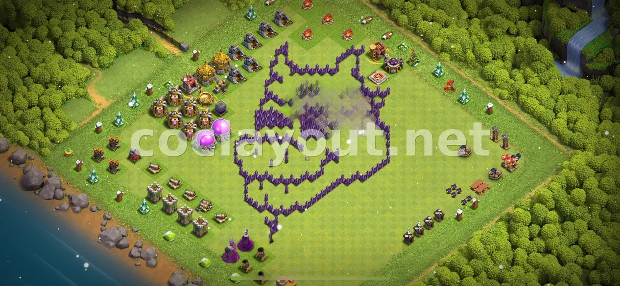 TH7 हाइब्रिड बेस के लिए प्रभावी रणनीतियाँ – TH7 बेस डिज़ाइन प्रीव्यू