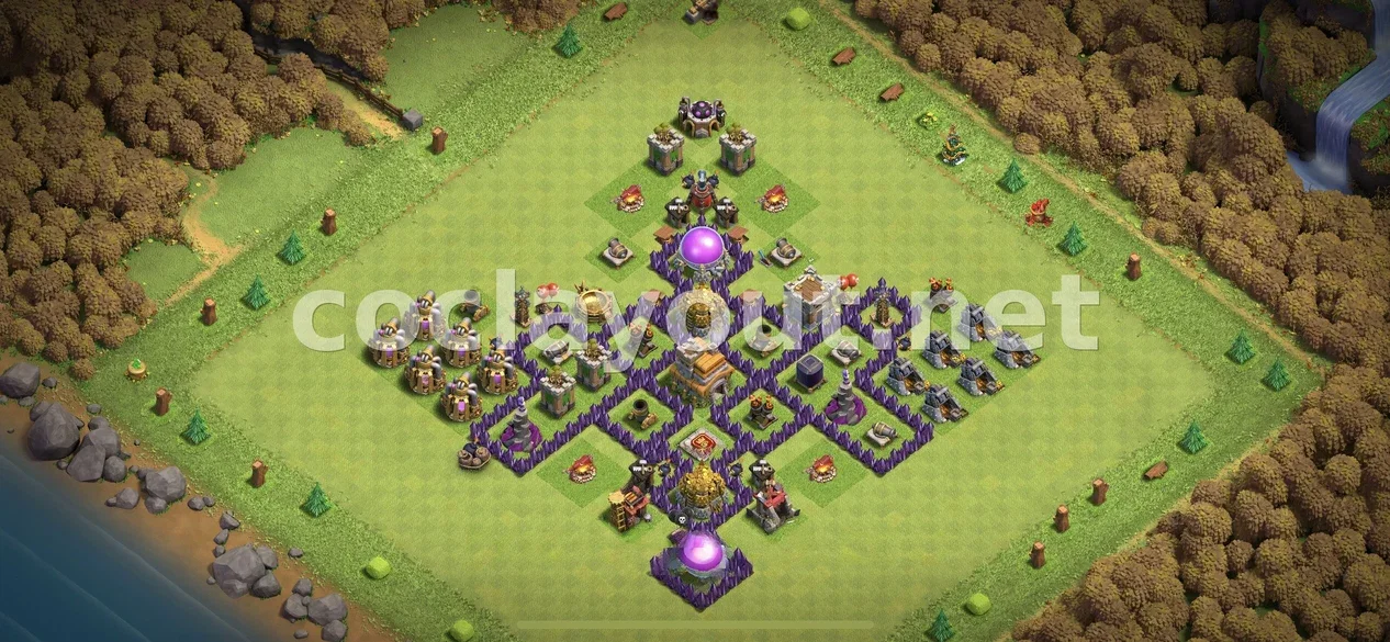 TH7 के लिए प्रभावी हाइब्रिड बेस – TH7 बेस डिज़ाइन प्रीव्यू