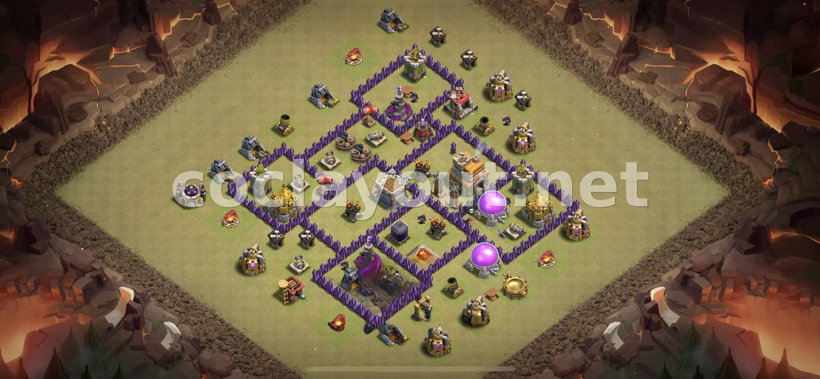 TH7 वॉर बेस से क्लैन वॉर में सफलता – TH7 बेस डिज़ाइन प्रीव्यू