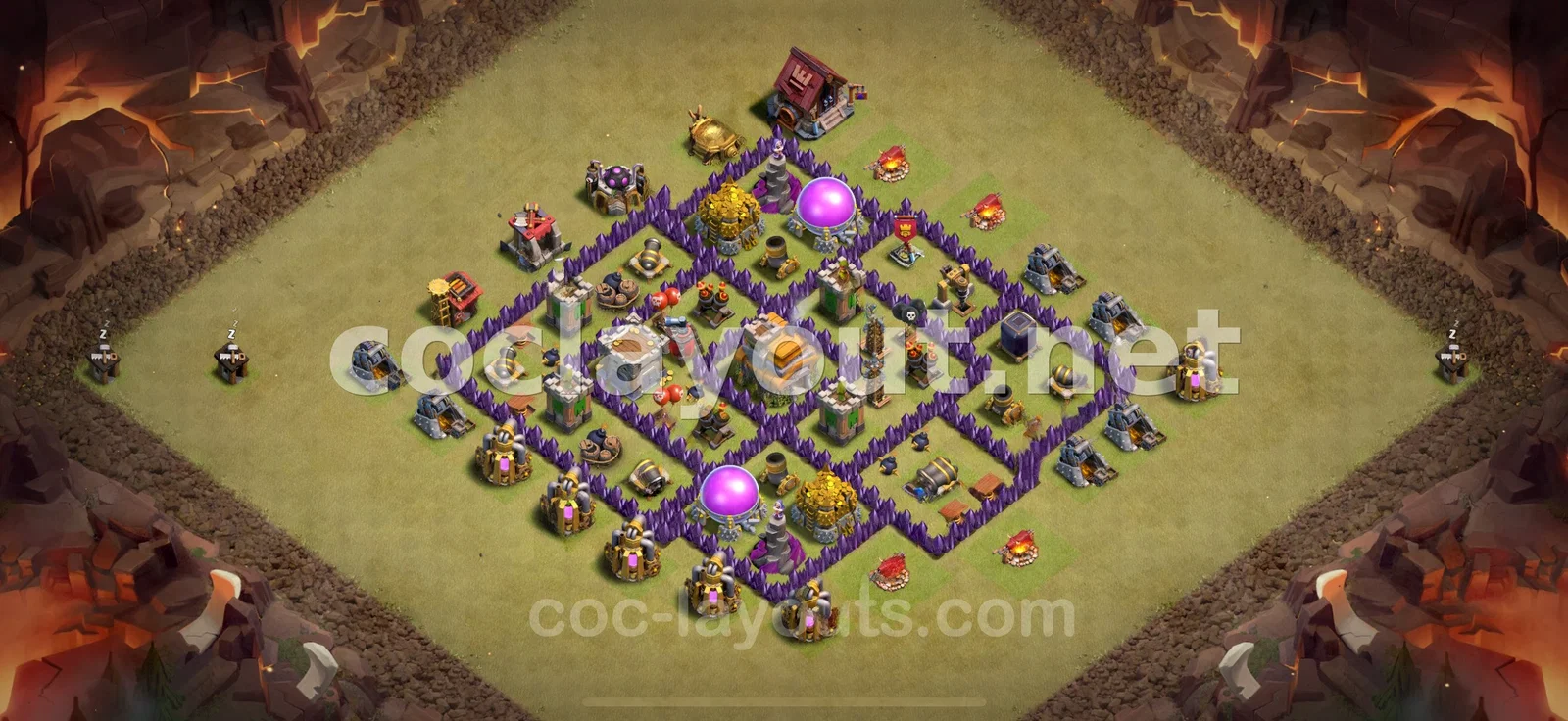 Base de Guerra TH7 #54 – previsualització del disseny TH7
