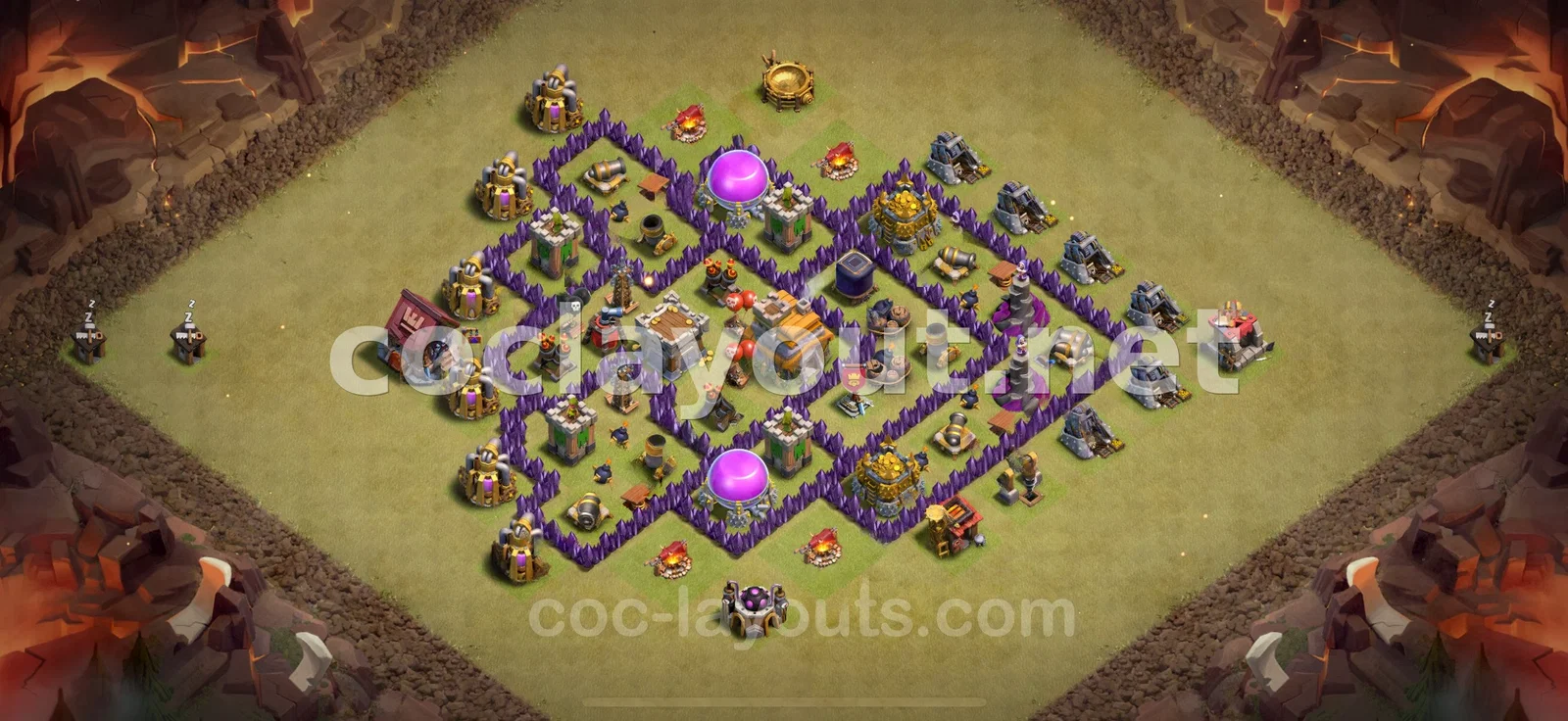 Base de Guerra Estratègica TH7 – previsualització del disseny TH7