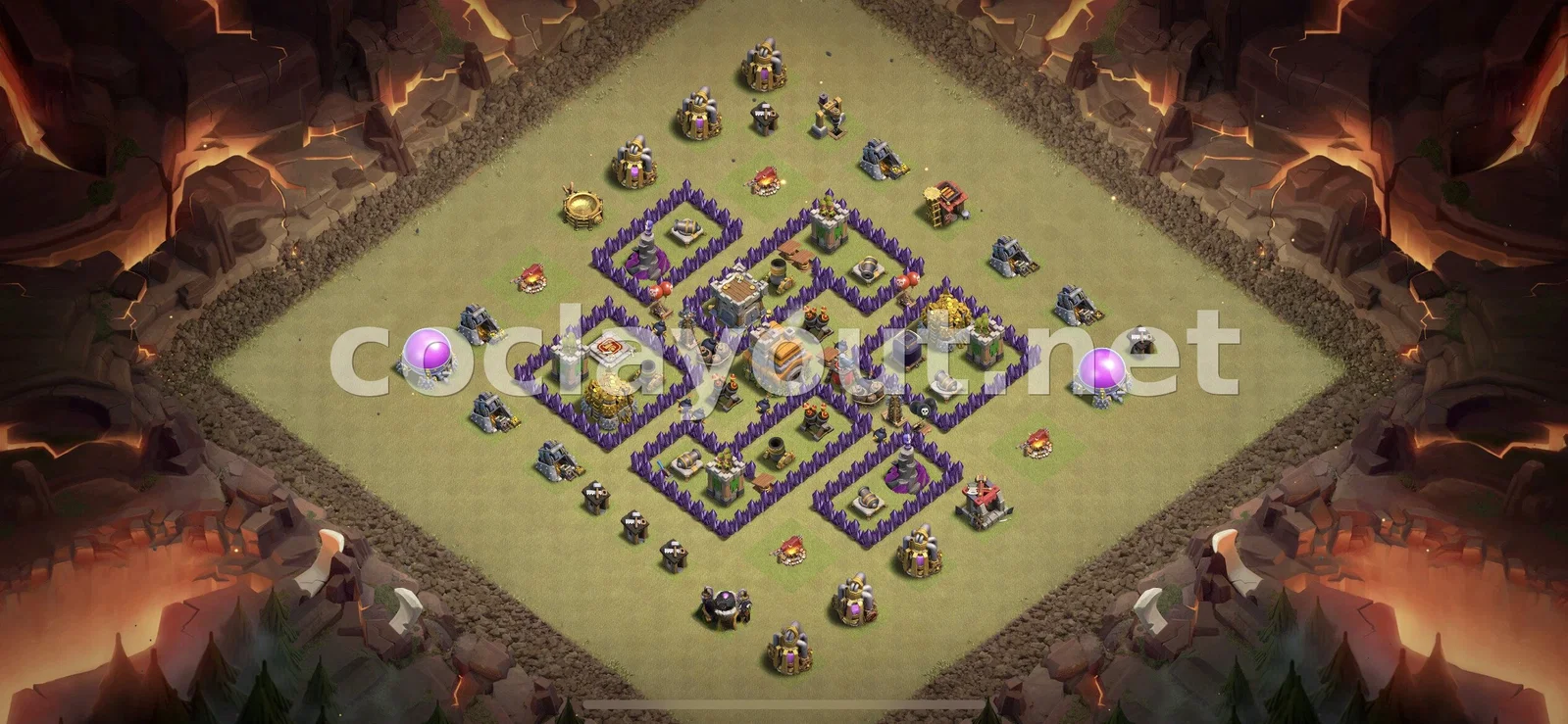 TH7 के लिए रणनीतिक वॉर बेस – TH7 बेस डिज़ाइन प्रीव्यू