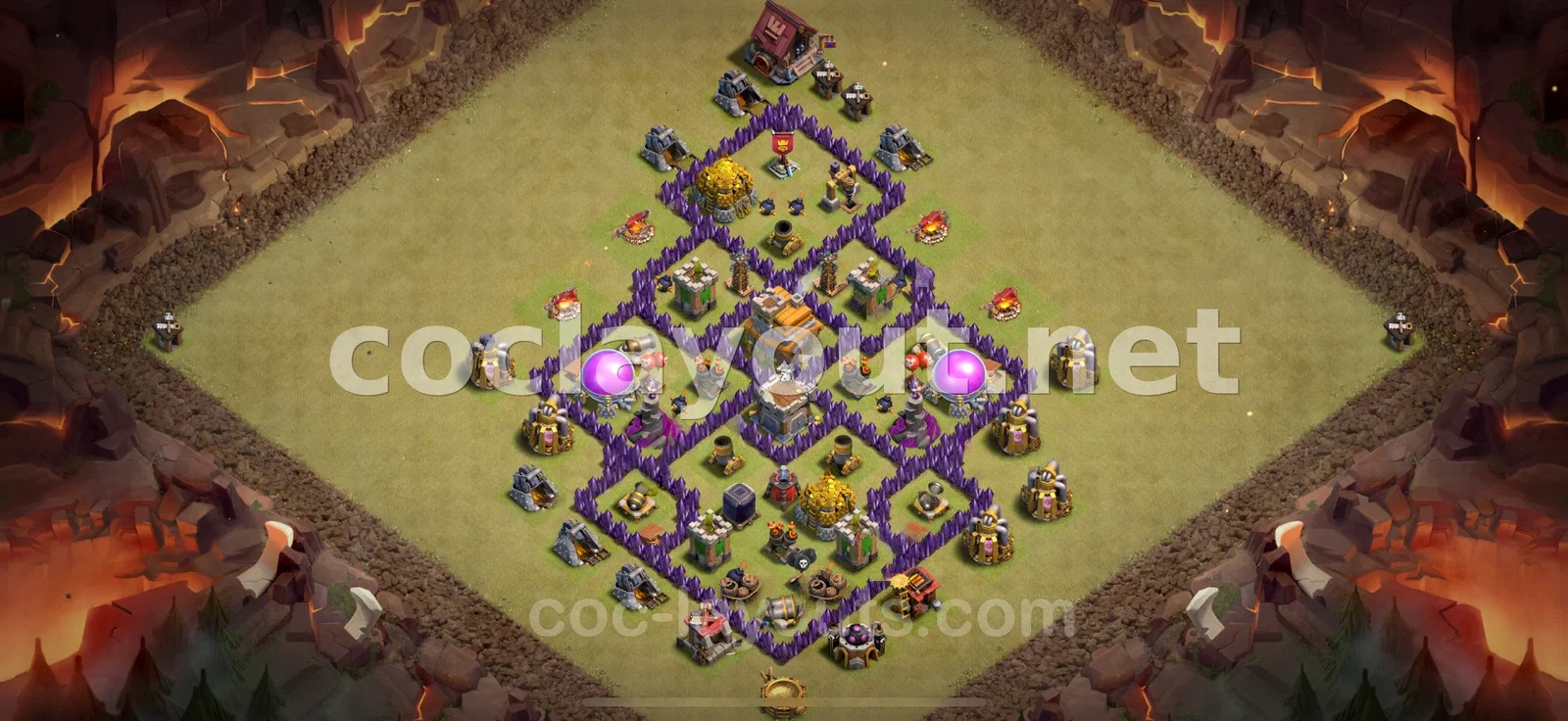 Diseño de Guerra TH7 Efectivo – vista previa del diseño TH7