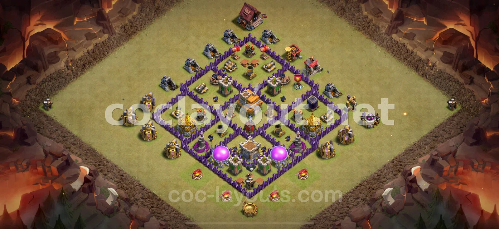 Diseño de Guerra TH7 #23 – vista previa del diseño TH7