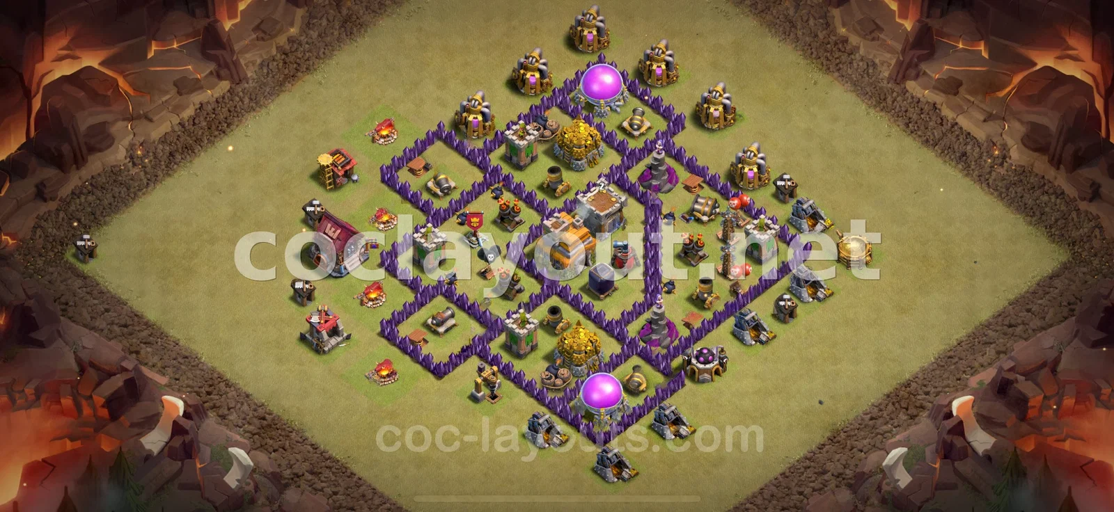 Diseño de Guerra TH7 Efectivo – vista previa del diseño TH7