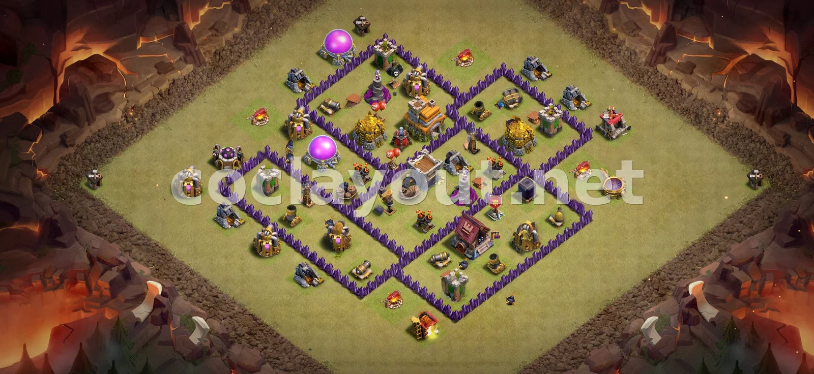 TH7 के लिए प्रभावी वॉर बेस – TH7 बेस डिज़ाइन प्रीव्यू