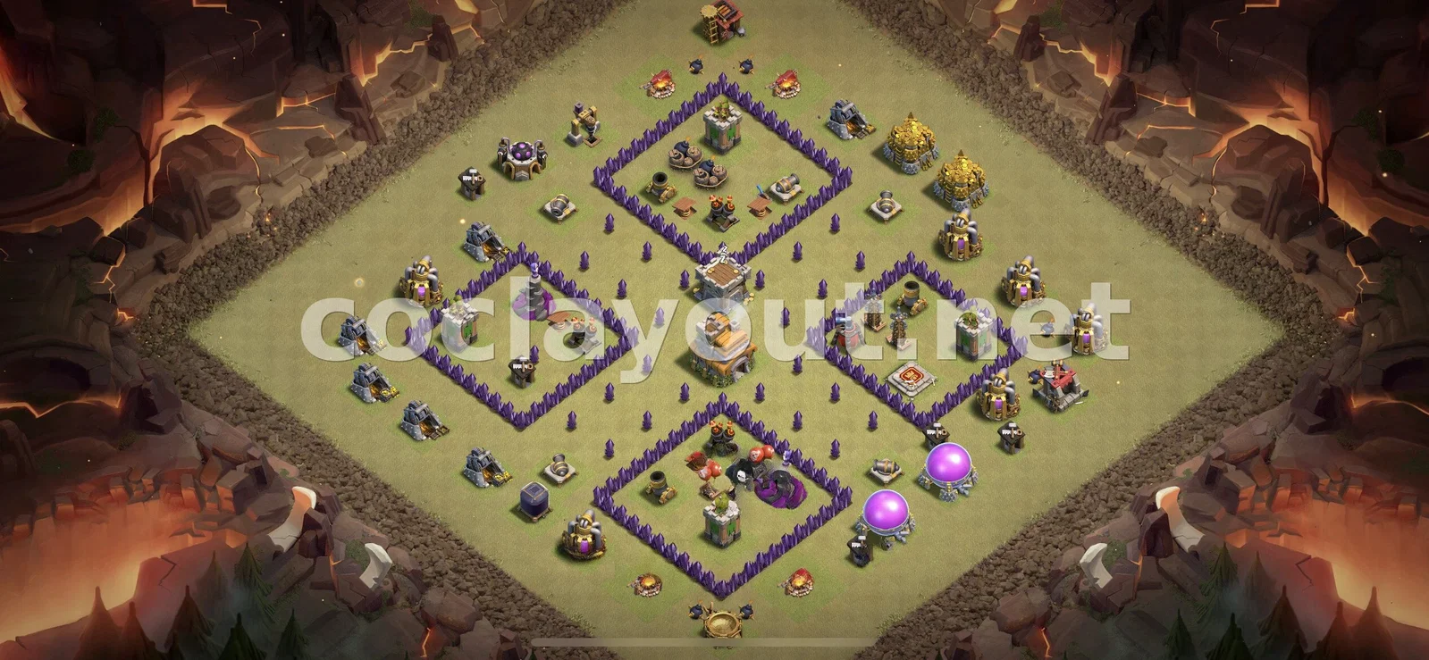 TH7 वॉर बेस के लिए उन्नत रणनीति – TH7 बेस डिज़ाइन प्रीव्यू
