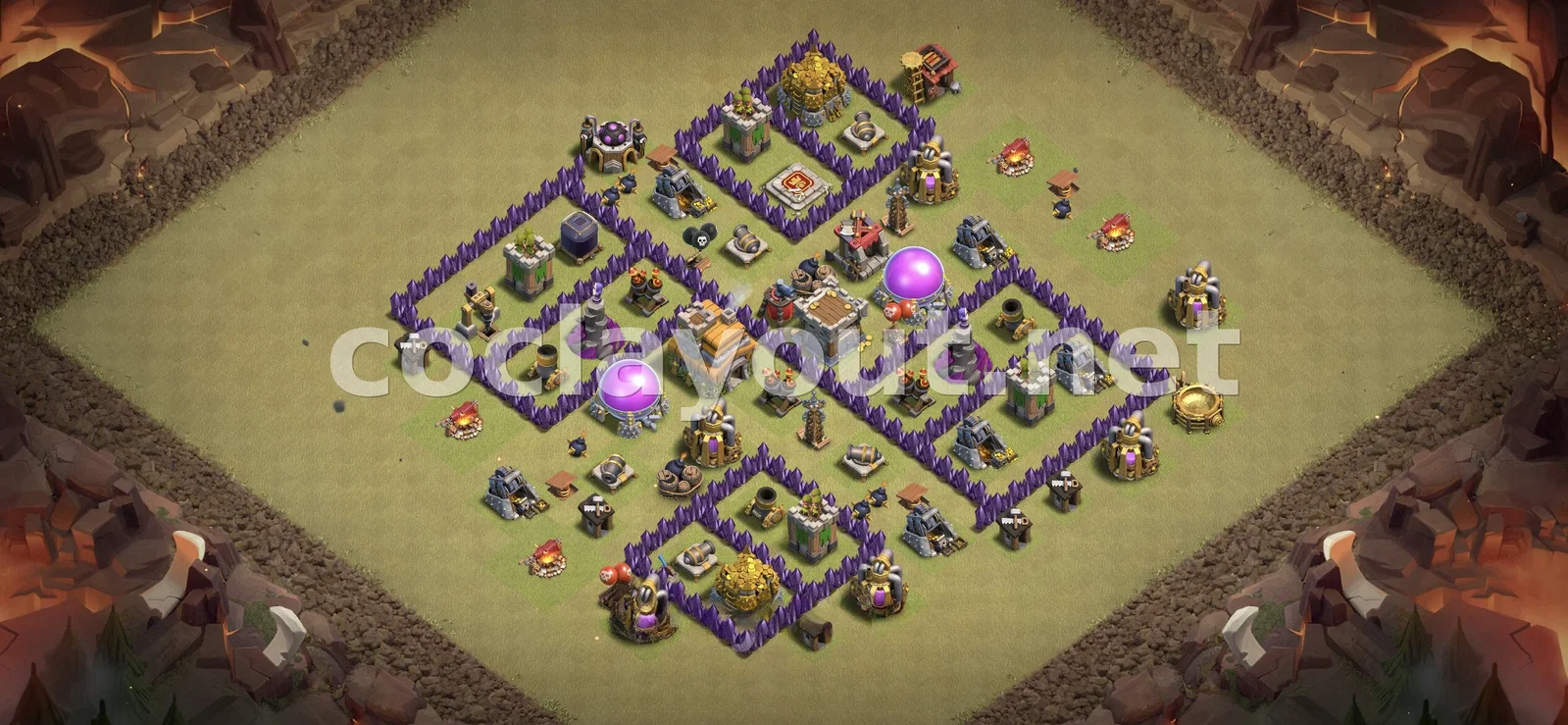 प्रभावी TH7 वॉर बेस – TH7 बेस डिज़ाइन प्रीव्यू