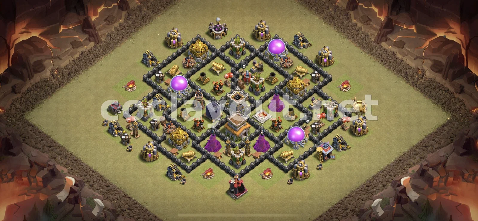 TH8 वॉर बेस #142 – TH8 बेस डिज़ाइन प्रीव्यू