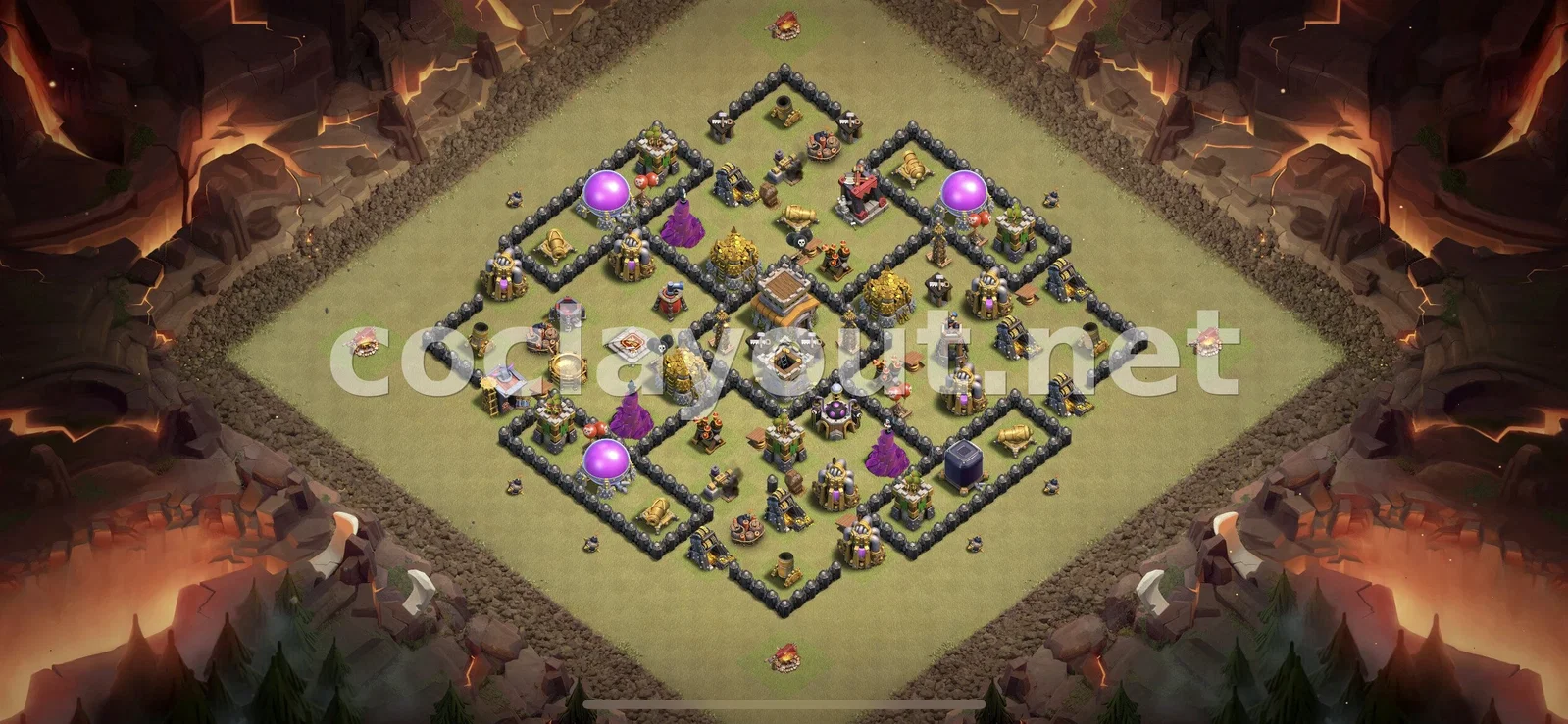 प्रभावी TH8 वॉर बेस लेआउट – TH8 बेस डिज़ाइन प्रीव्यू