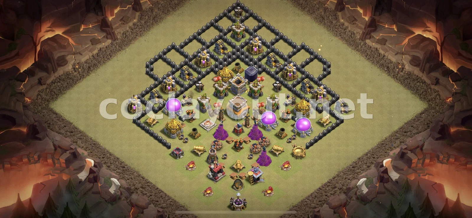 प्रभावी TH8 वॉर बेस डिज़ाइन – TH8 बेस डिज़ाइन प्रीव्यू