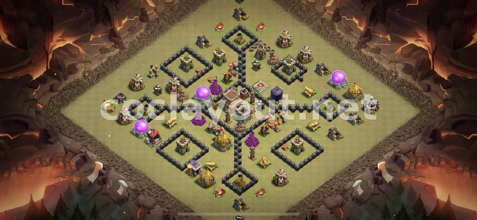 TH8 वॉर बेस के लिए प्रभावी रणनीति – TH8 बेस डिज़ाइन प्रीव्यू