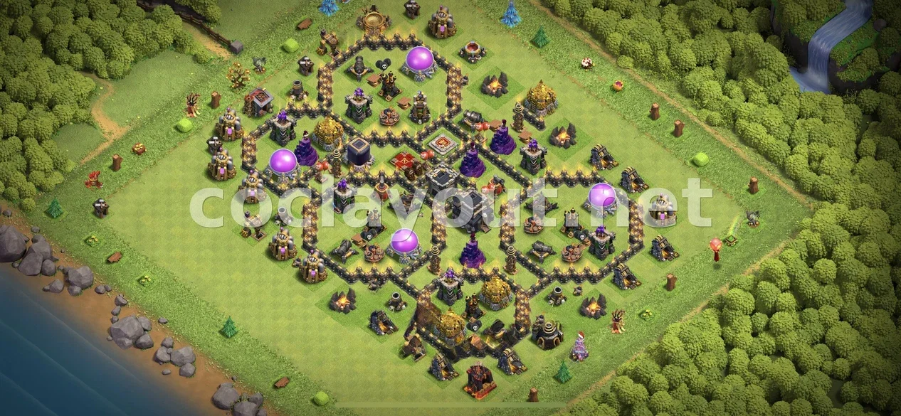 TH9 için Ganimet Düzeni Oluşturma – TH9 dizilim önizlemesi