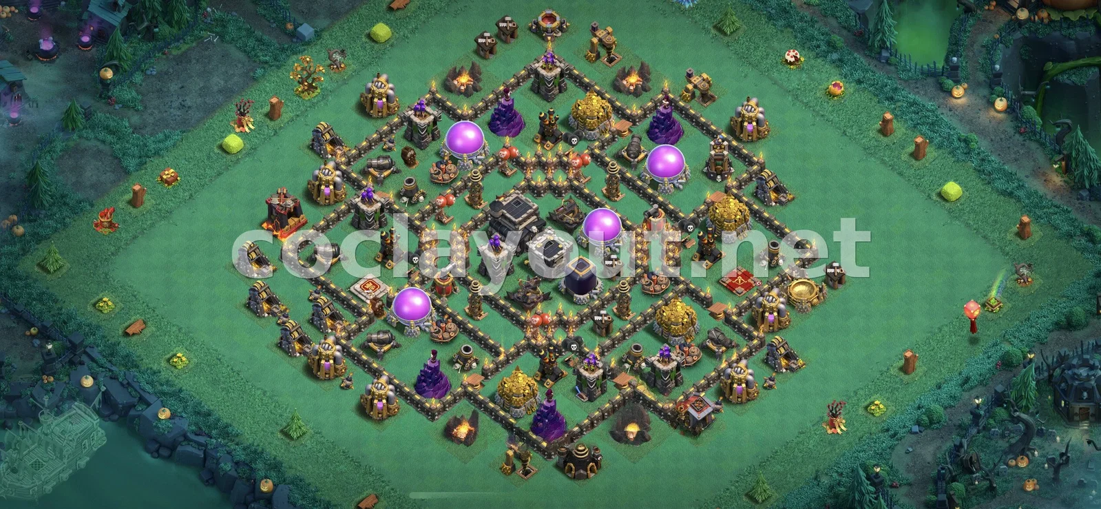 TH9 için Güçlü Ganimet Düzeni – TH9 dizilim önizlemesi