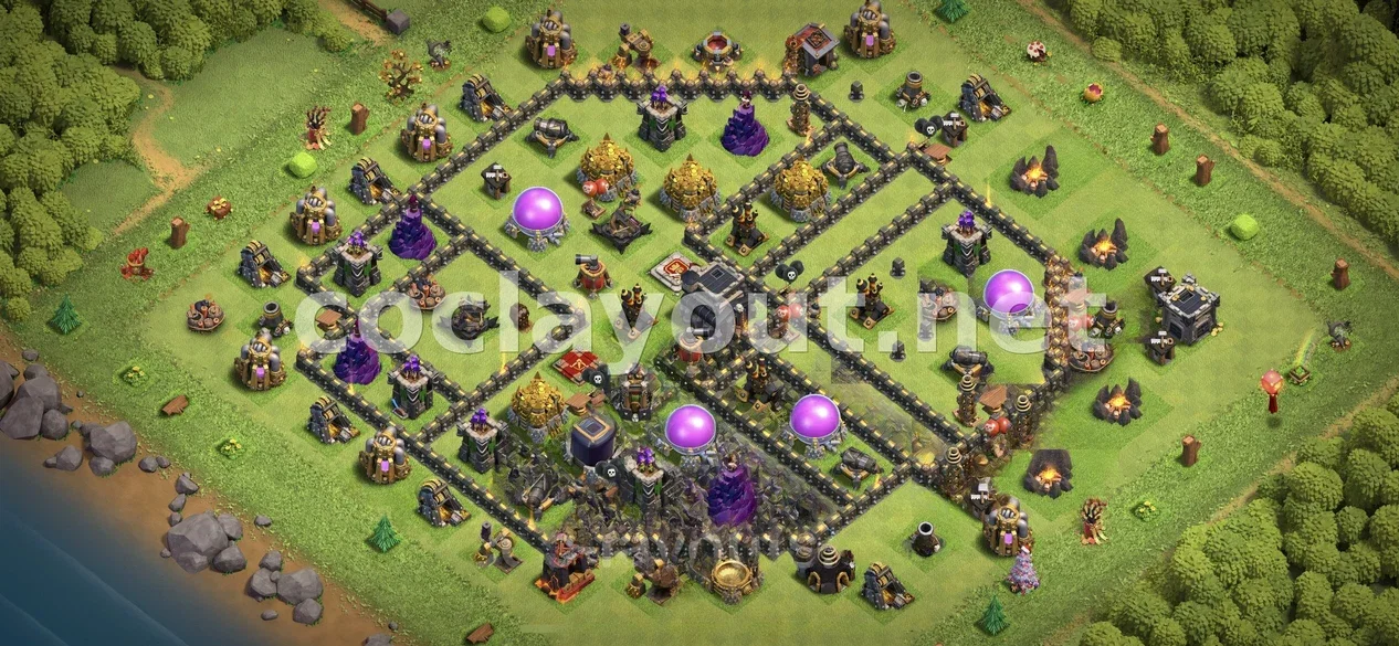 TH9 için etkili ganimet düzeni – TH9 dizilim önizlemesi