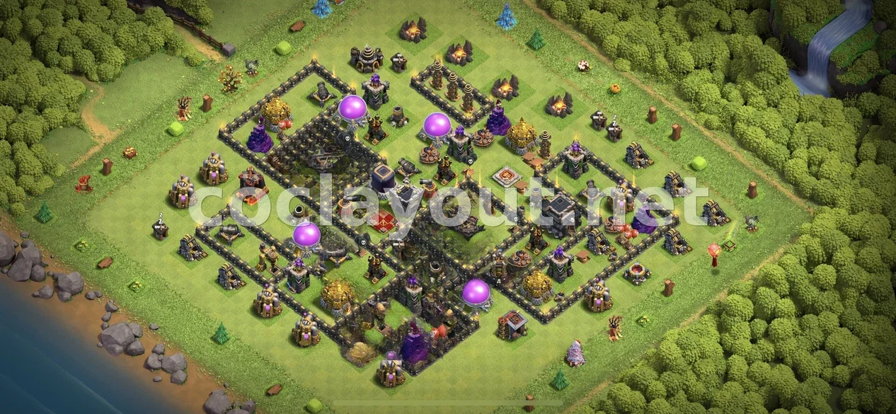 TH9 için Ganimet Düzeni – TH9 dizilim önizlemesi