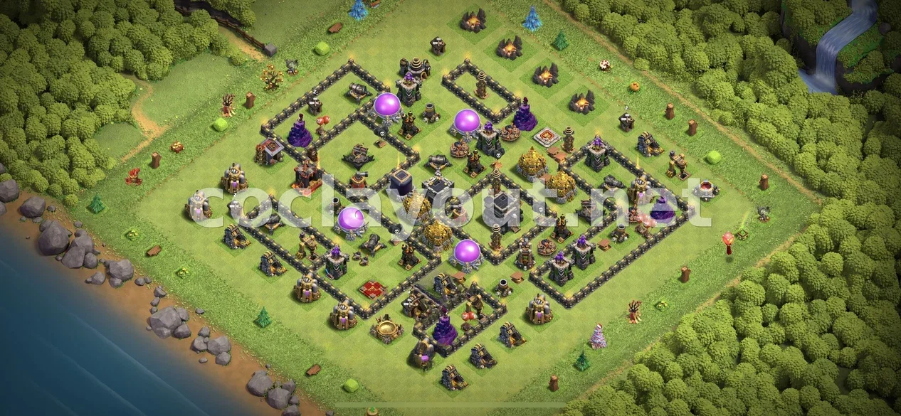 TH9 için Etkili Ganimet Düzeni – TH9 dizilim önizlemesi