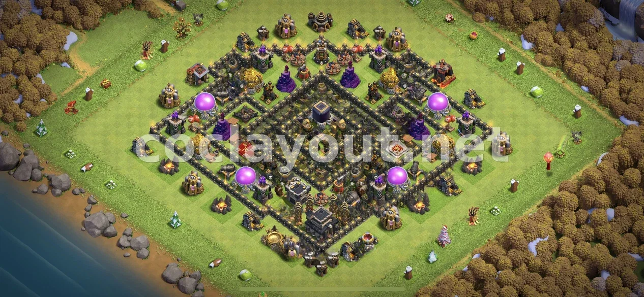 TH9 Ganimet Düzeni için En İyi Strateji – TH9 dizilim önizlemesi