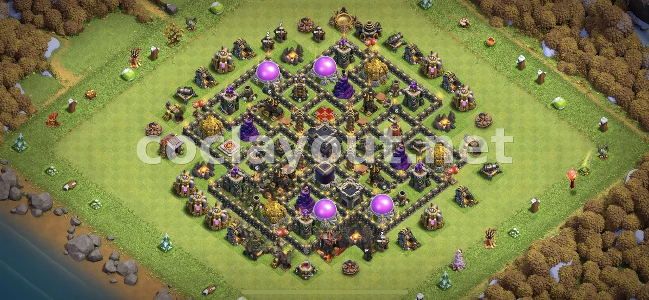 TH9 için etkili ganimet düzeni – TH9 dizilim önizlemesi