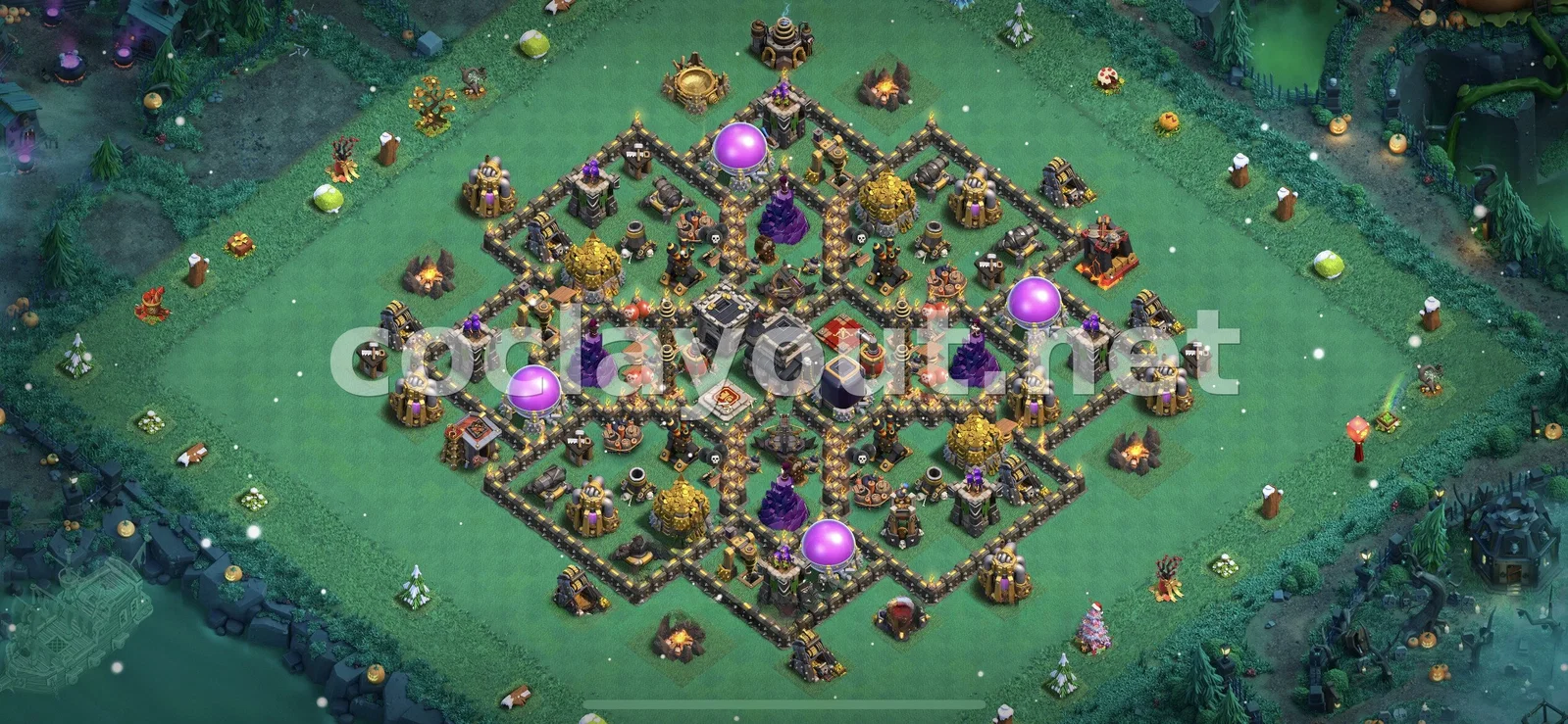 TH9 için Etkili Ganimet Düzeni – TH9 dizilim önizlemesi