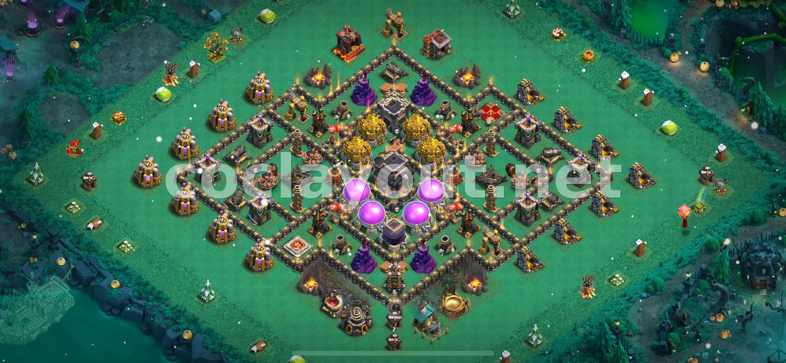 TH9 için Ganimet Düzeni Rehberi – TH9 dizilim önizlemesi