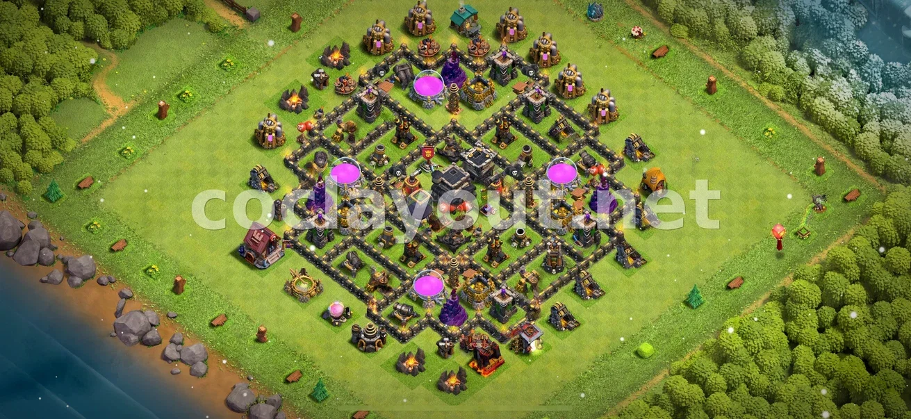 TH9 için Etkili Ganimet Düzeni – TH9 dizilim önizlemesi